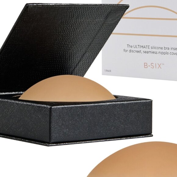 Non-Adhesive Nipple Covers Creme---Size 2 (D+ cup) - Picture 3 of 3